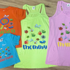 Bug Birthday Design Adult Sizes